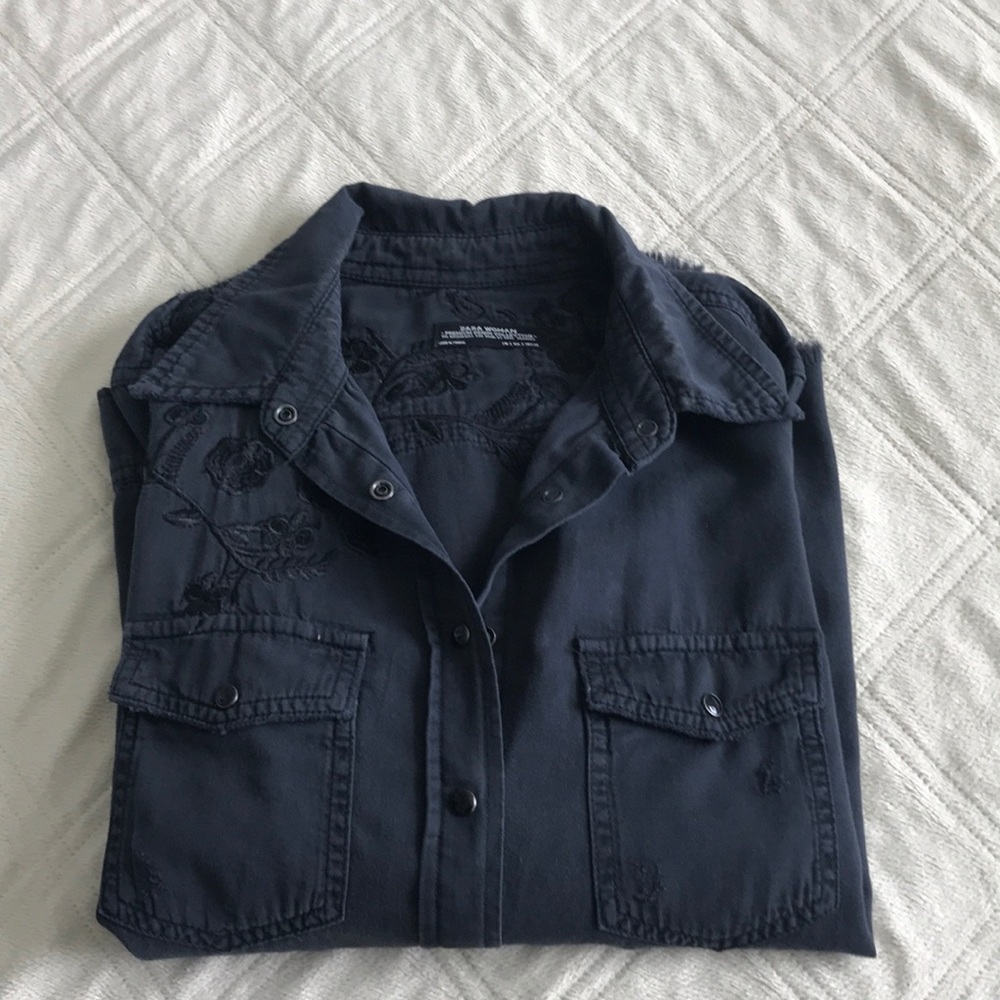 Zara Button Down - image 6